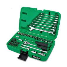 Набор инструмента TOPTUL GCAI4901, 1/4" + ключи 49ед.
