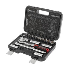 Набір інструментів INTERTOOL ET-8020, 1/2", 20ед., Cr-V