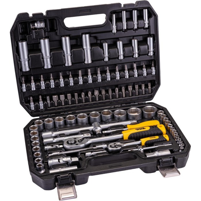 Набор ключей и насадок торцевых MASTERTOOL 78-5094, CV 1/4