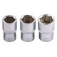 Набор насадок торцевых MasterTool 78-2045 PROFI, CrV 1/4” 4-13 мм, трещотка 72Т, 45 шт, мет. кейс