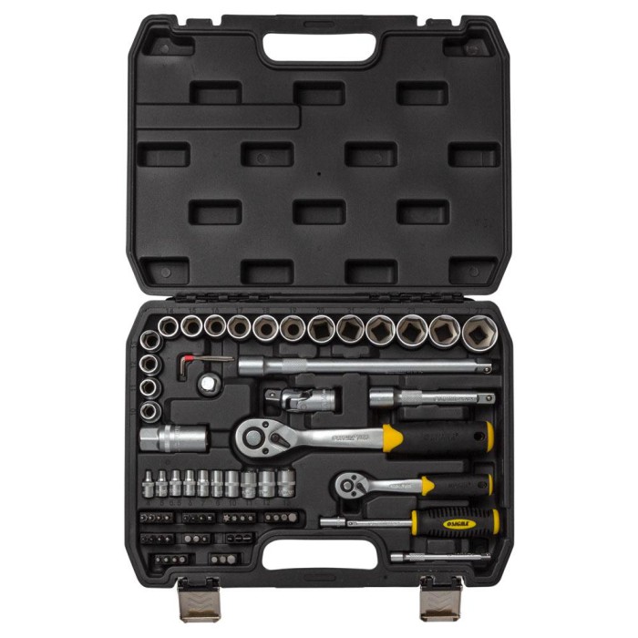 Набір насадок торцевих і біт 1/4