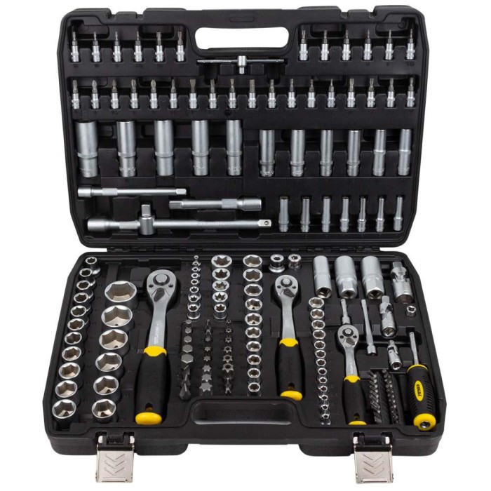 Набір насадок торцевих і біти 1/4