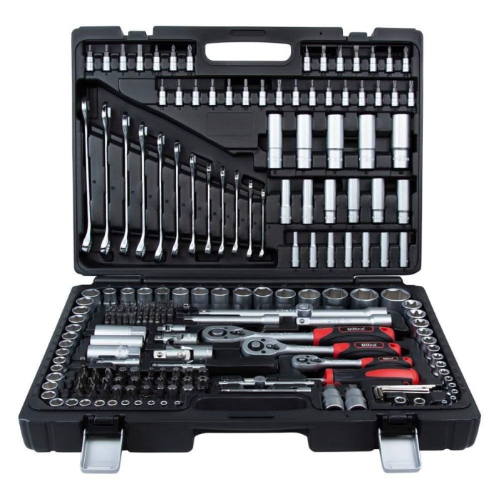 Набір насадок торцевих і біти 1/4