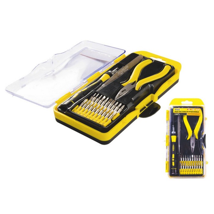 Набор отверток и инструментов MasterTool 40-0166, 23 шт.