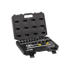 Набор торцевых головок STANLEY STMT82830-1, 1/2" в пластиковом футляре 24 шт