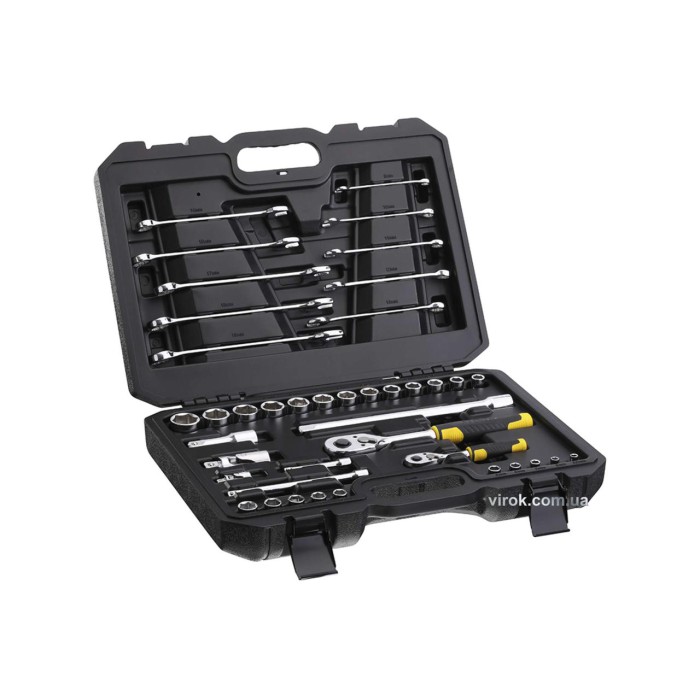 Набор торцевых головок и ключей STANLEY STMT82832-1, 1/4