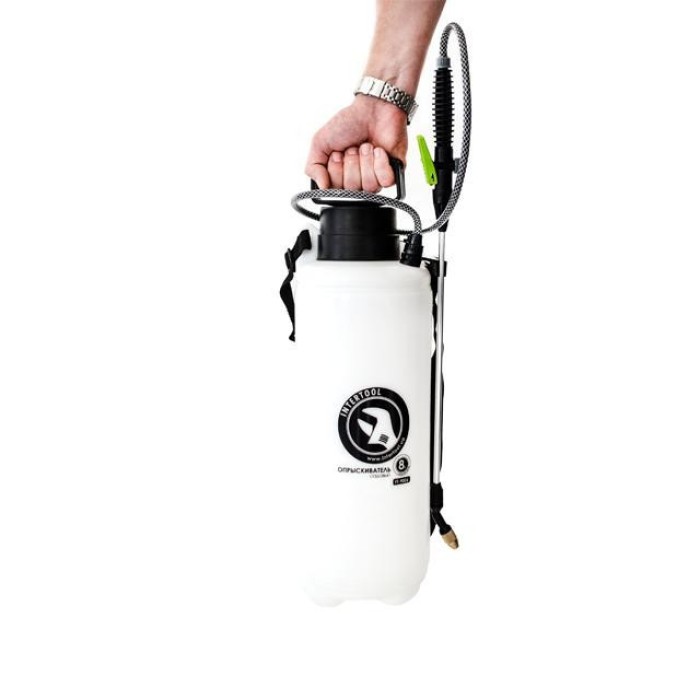 Обприскувач INTERTOOL FT-9006 8 л, 2 сопла латунь+пластик