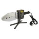 Паяльник для пластиковых труб MASTERTOOL ППТ1500, 1500 Вт, LED-индикация, 6 насадок, кейс