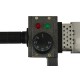 Паяльник для пластиковых труб MASTERTOOL ППТ1500, 1500 Вт, LED-индикация, 6 насадок, кейс