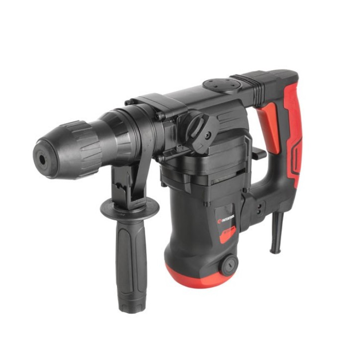 Перфоратор INTERTOOL WT-0161, 1250Вт, 3 режими, 0-800 об/хв, 0-3900 уд/хв, 4 Дж, регулювання обертів