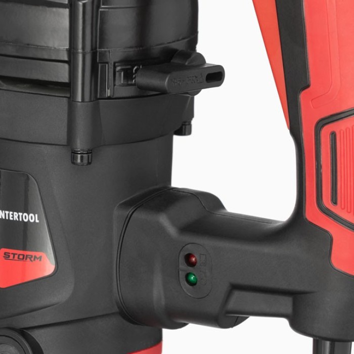 Перфоратор INTERTOOL WT-0161, 1250Вт, 3 режими, 0-800 об/хв, 0-3900 уд/хв, 4 Дж, регулювання обертів