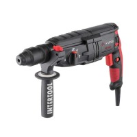 Перфоратор INTERTOOL WT-0171, 1000 Вт, 3.2 Дж, 0-1300 об/мин, 0-5100 уд/мин, 3 режима