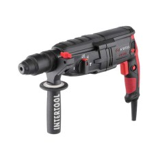 Перфоратор INTERTOOL WT-0171, 1000 Вт, 3.2 Дж, 0-1300 об/мин, 0-5100 уд/мин, 3 режима