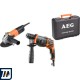 Перфоратор KH24IE + Угловая шлифмашина WS8-115S AEG в кейсе