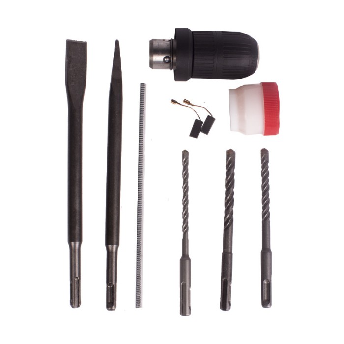 Перфоратор Tekhmann TRH-1000 DFR-M, SDS-plus, 1000 Вт, 1050 об/хв, 4700 уд/хв, 2.8 Дж, DFR патрон, кейс Перфоратор Tekhmann TRH-1000 DFR-M, SDS-plus, 1000 Вт, 1050 об/хв, 4700 уд/хв, 2.8 Дж, DFR патрон, кейс