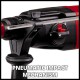 Перфоратор електричний Einhell TC-RH 620 4F (4257990), SDS+, 620 Вт, 2.2 Дж, 5200 уд/хв, 4 режиму