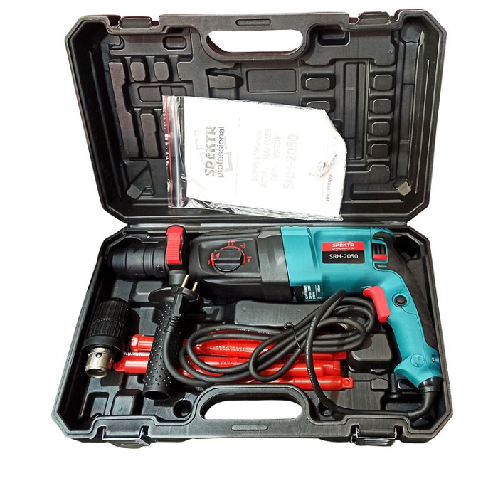 Перфоратор електричний Spektr SRH-2050 (2 патрона, кейс)