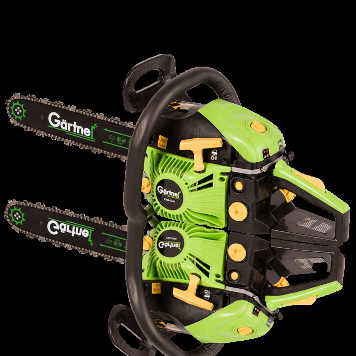 Пила бензинова Gärtner CSG-3040, 3 кВт, 4.1 л. с., 45 см3, шина 406 мм, крок ланцюга 0,325, праймер, легкий пуск