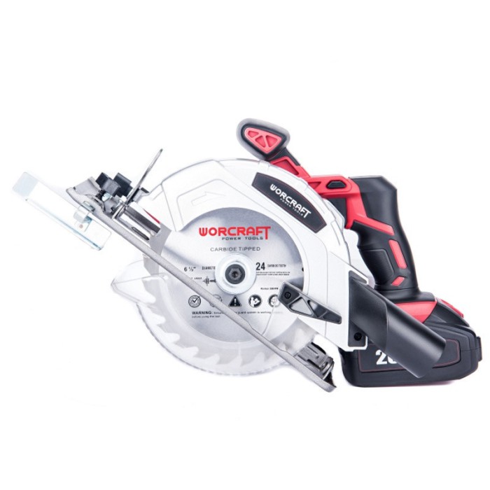 Пила дискова (циркулярна) акумуляторна Worcraft CCS-S20Li, 20, Li-ion, без акк., 3800 об/хв, д
