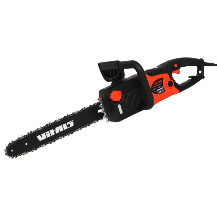 Пила електрична Vitals Master EKZ 2440, 2400 Вт, швидкість ланцюга 14 м/с, шина і ланцюг Oregon
