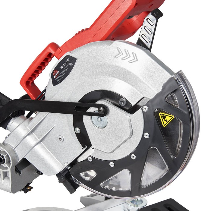 Пила торцювальна Vitals Master Dz 2521CY (255 мм; 2,1 кВт, з протяжкою)