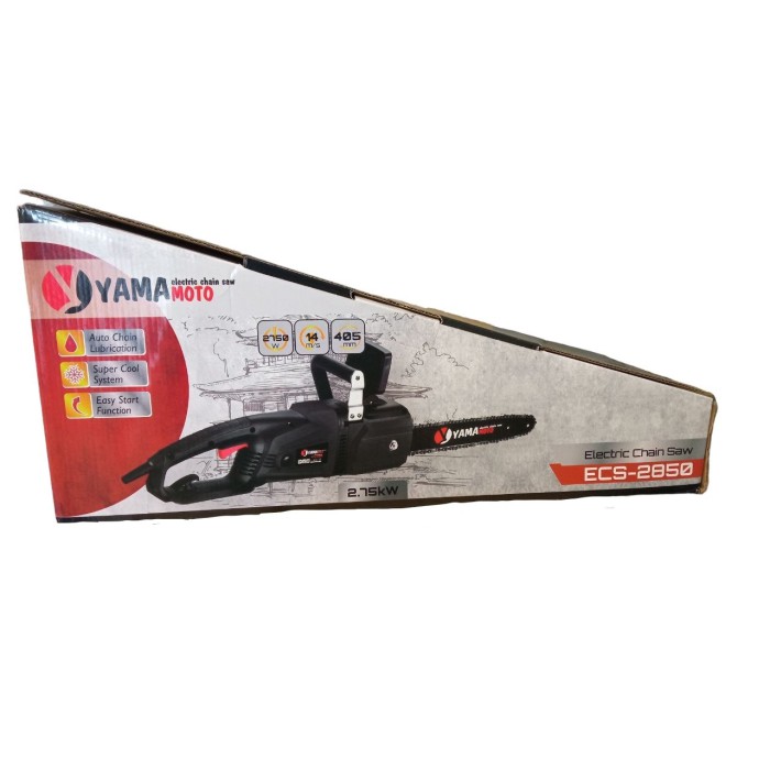 Пила ланцюгова електрична YamaMoto ECS-2750 (шина 40 см, 2.75 кВт)