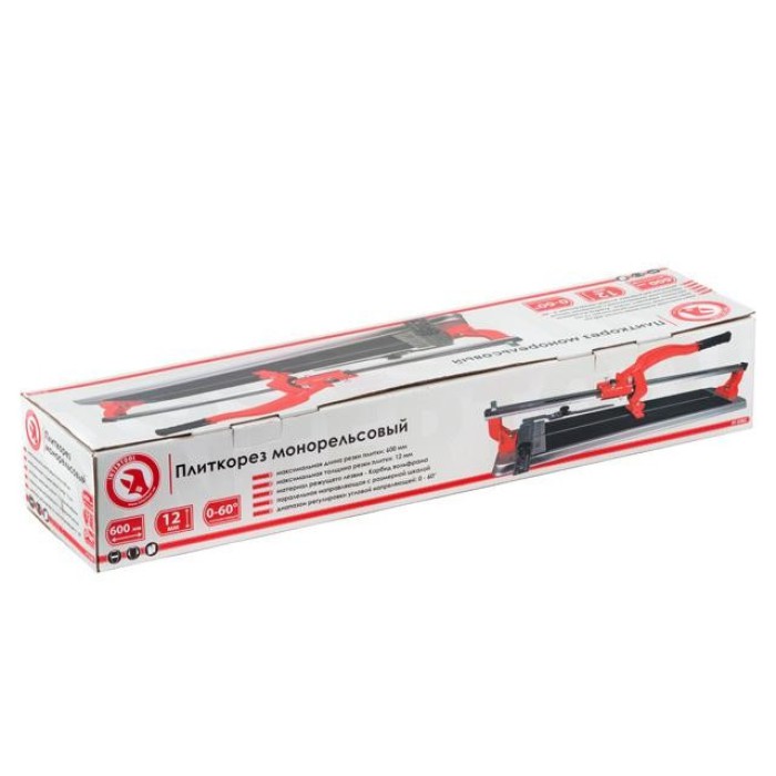 Плиткоріз монорельсовий INTERTOOL HT-0382, 600мм, на підшипниках Плиткоріз монорельсовий INTERTOOL HT-0382, 600мм, на підшипниках