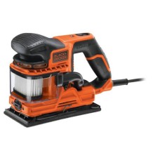 Плоскошліфувальна вібраційна шліфувальна машина BLACK+DECKER KA330E-QS (270 Вт, платформа 92 х 190 мм, хід 2 мм)