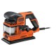 Плоскошліфувальна вібраційна шліфувальна машина BLACK+DECKER KA330E-QS (270 Вт, платформа 92 х 190 мм, хід 2 мм)