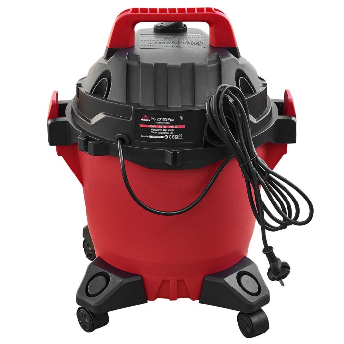 Пилосос будівельний Vitals PS 2010SPpw, 1000 Вт, 16 кПа, контейнер 20 л.