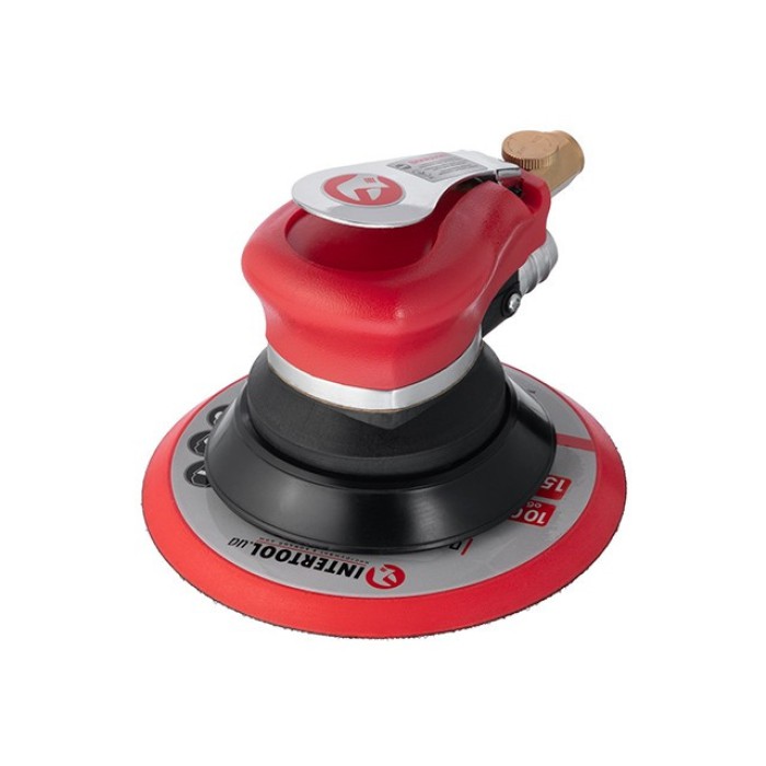 Шлифмашина пневматическая эксцентриковая INTERTOOL PT-1007 (150 мм )