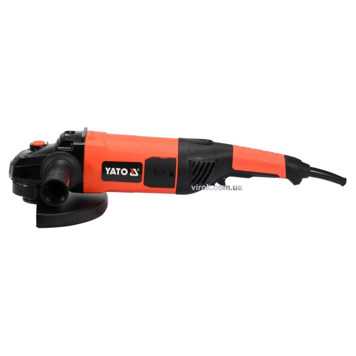 Шліфмашина кутова мережева YATO: P= 2800 Вт, Ø= 230 мм, 6600 об/хв [2/56]