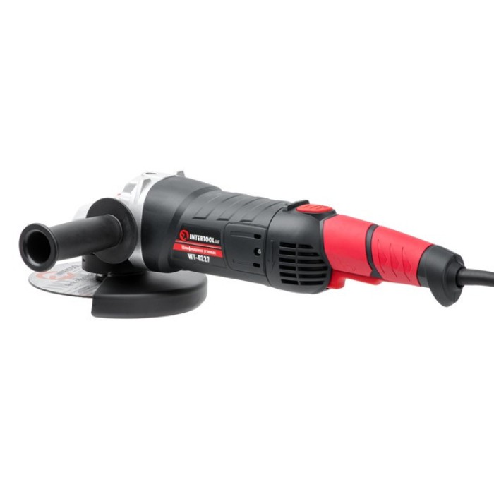 Шліфмашина кутова (болгарка) INTERTOOL WT-0227, 1800Вт, діаметр кола 180мм, 8000 об/хв