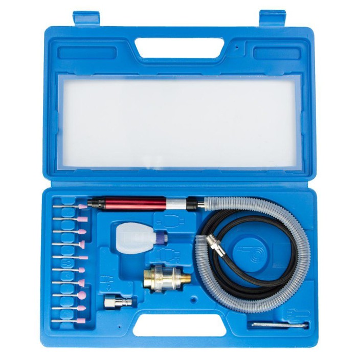 Шліфмашинка пряма пневматична з аксесуарами в кейсі 54000об/хв SIGMA (6732891)