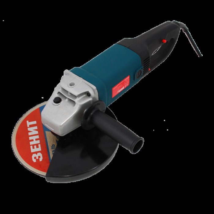 Шліфувальна машина кутова (болгарка) Зенит ЗУШ-230/2200, 2200 Вт, диск 230 мм, 6000 об/хв, поворотна ручка Шліфувальна машина кутова (болгарка) Зенит ЗУШ-230/2200, 2200 Вт, диск 230 мм, 6000 об/хв, поворотна ручка