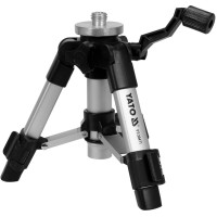 Штатив тринога YATO YT-30471, телескоп (2 секціі) . кріплення 5/8", з штангою 70мм. H= 150-280 мм. алюмінієвий