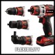 Шуруповерт акумуляторний Einhell TE-CD 12/1 3X-Li (з двома насадками)