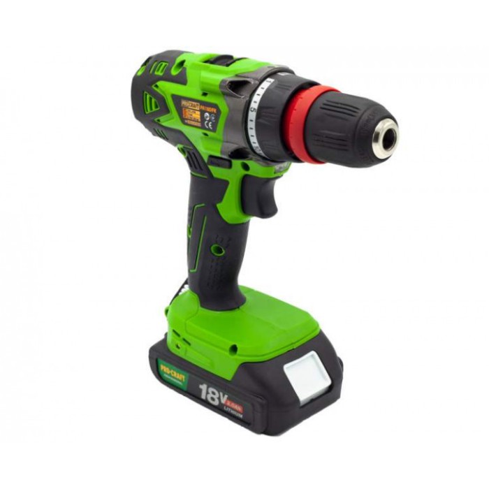 Шуруповерт Procraft Industrial РА-18 с DFR патроном Extra (метал. корпус редуктора, гнучкий вал)