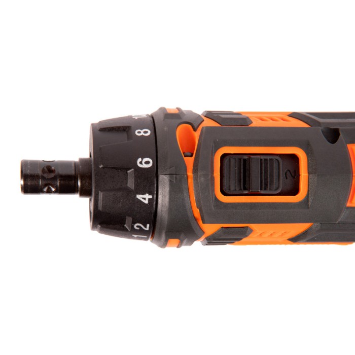 Шуруповерт акумуляторний Tekhmann TCD-12/2 BS Kit (12 В, DFR патрон, безщітковий, набір інструментів, кейс)