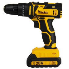 Шуруповерт акумуляторний ударний Mächtz MCD-20H-Li, 2 АКБ, кейс, дві швидкості, 35 Нм, LED, індикатори заряду