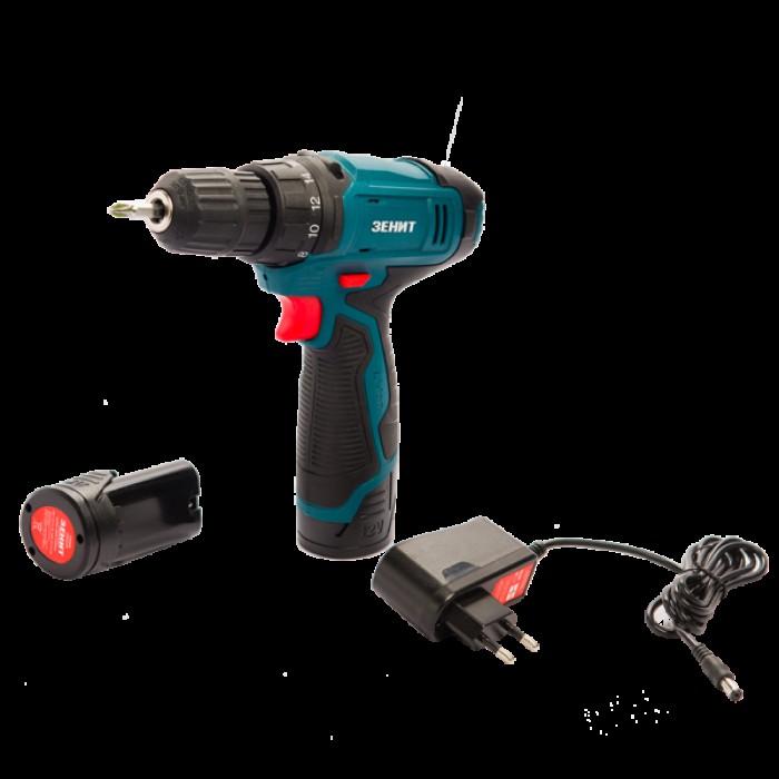 Шуруповерт акумуляторний Зенит ЗША-1213 А Li-2Б