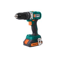 Шуруповерт ударный аккумуляторный с бесщеточным двигателем Sturmax CDM3220BLI (20В, 2,0 Ач, 2 АКБ, кейс)