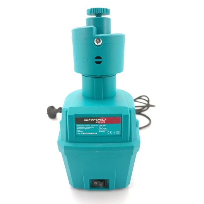 Верстат для заточування свердел Grand МЗ-450 (3-16 мм, 450 Вт, 2 бази)