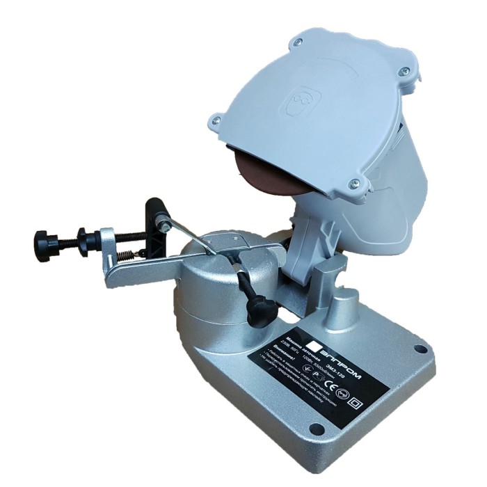 Верстат заточування ланцюгів Элпром ЕМЗ-120, 120 Вт, 5500 об/хв, діаметр диска 100 мм, 2 диска в комплекті