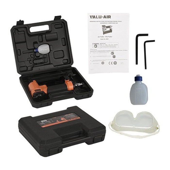 Степлер будівельний пневматичний під шпильку (0.64;12-25) AEROPRO H625