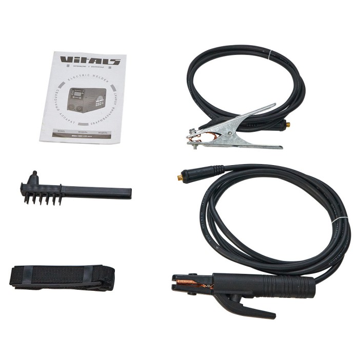 Сварочный аппарат (инвертор) Vitals MMA-1400 LCD mini, 220 В, 5 кВт, диапазон тока 20-140 А, электроды 1.6-4.0