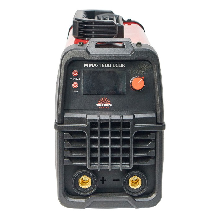 Зварювальний апарат (інвертор) Vitals Master MMA-1600 LCDk, 5 кВт, діапазон струму 20-160 А, електроди 1.6-5.0