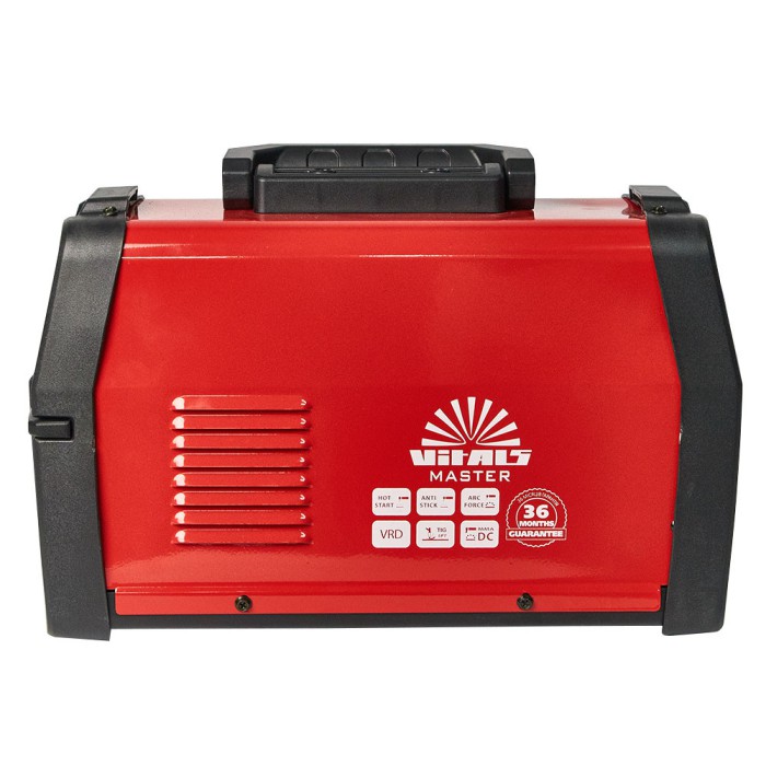 Зварювальний апарат (інвертор) Vitals Master MMA-1600 LCDk, 5 кВт, діапазон струму 20-160 А, електроди 1.6-5.0