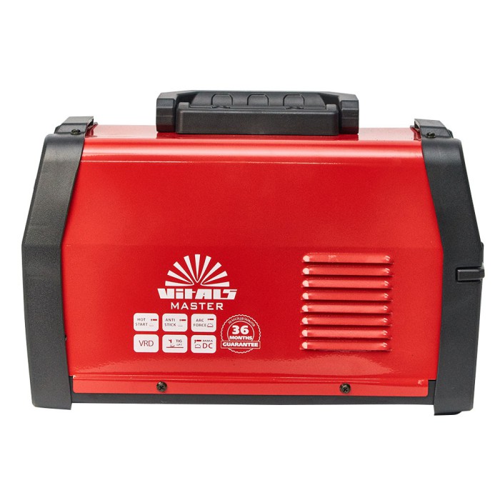 Зварювальний апарат (інвертор) Vitals Master MMA-1600 LCDk, 5 кВт, діапазон струму 20-160 А, електроди 1.6-5.0