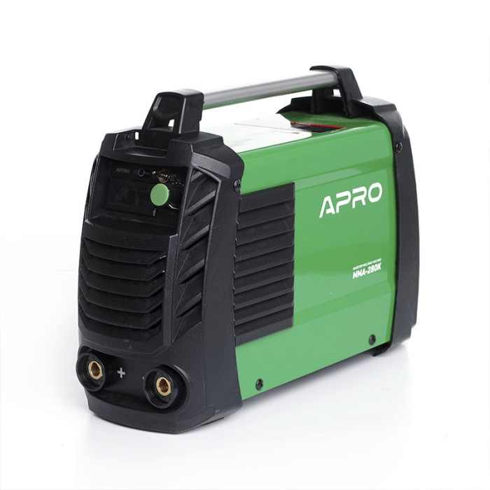Сварочный аппарат инверторный APRO MMA-160 K, эл.5мм, + набор кабелей, кейс
